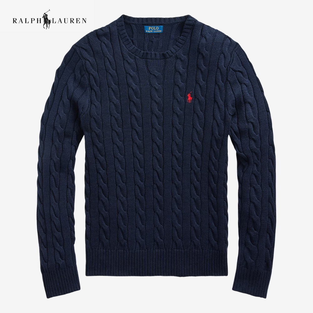 R&L® Regent Cable-Knit Cotton Jumper - Buy 2, Get 3 - Winter Sale 🔥