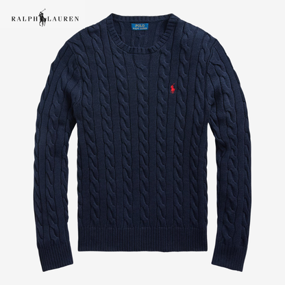 R&L® Regent Cable-Knit Cotton Jumper - Buy 2, Get 3 - Winter Sale 🔥